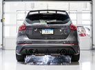 AWE Tuning Ford Focus RS Touring Edition Cat-Back Exhaust- Resonated - Chrome Silver Tips