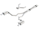 Borla Atak Cat-Back 15-17 Ford Mustang GT 5.0L V8 MT/AT 3in pipe 4in tip