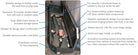 Tuffy Chevrolet Silverado & Gmc Sierra Underseat Lockbox Full Length W/ Keyed Lock For