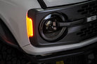 DV8 Offroad 2021-2025 Ford Bronco Black Headlights