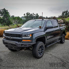 Westin 16-19 Chevy/GMC Silverado/Sierra 1500 Pro-Mod Front Bumper - Textured Black
