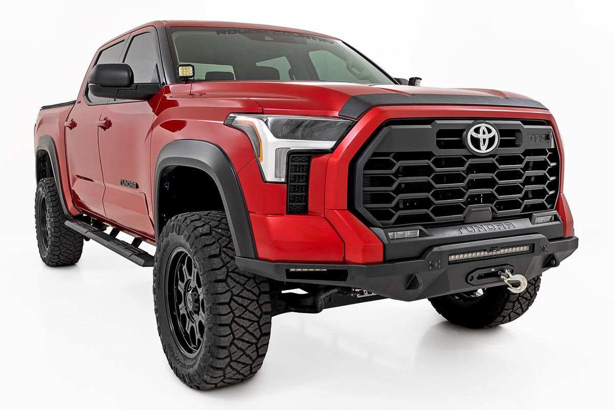 Rough Country Hood Protector | Gloss Black | Toyota Tundra 2WD/4WD (2022-2026)