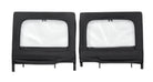 Bestop 20-26 Jeep Gladiator / 18-26 Wrangler JL 4-Door Element Upper Doors (Rear Black Diamond)