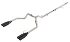 aFe Vulcan Series 3in 304SS DPF-Back 20-21 GM Trucks L6-3.0L (td) LM2 - Dual Black Tip