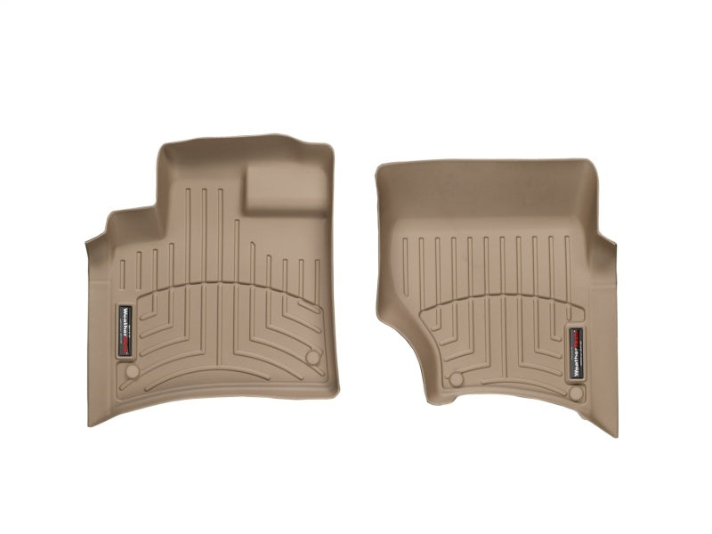 WeatherTech 07+ Audi Q7 Front FloorLiner - Tan