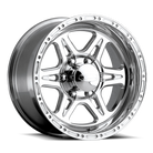 Raceline 886 Renegade 17x9in / 6x135 BP / 6mm Offset / 87.10mm Bore - Polished Wheel