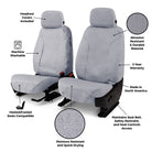 Covercraft 2026 Jeep Wrangler 2-Door (MT) Polycotton SeatSaver Custom Front Row Seat Covers