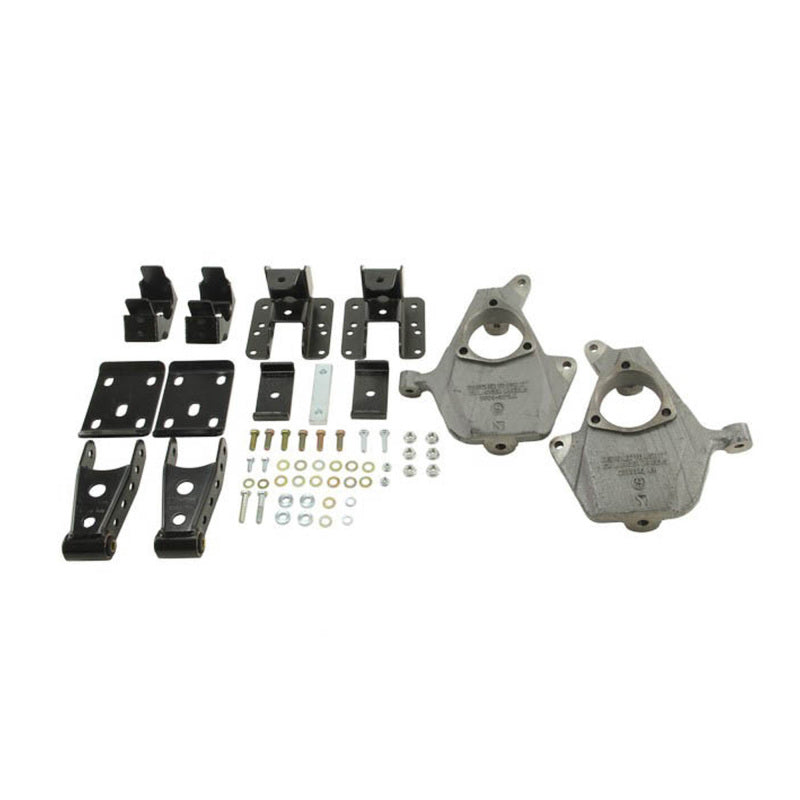 Belltech LOWERING KIT 2014 Chevy/GMC Silverado/Sierra All Cabs 2WD 2in Front/4in Rear w/o Shocks