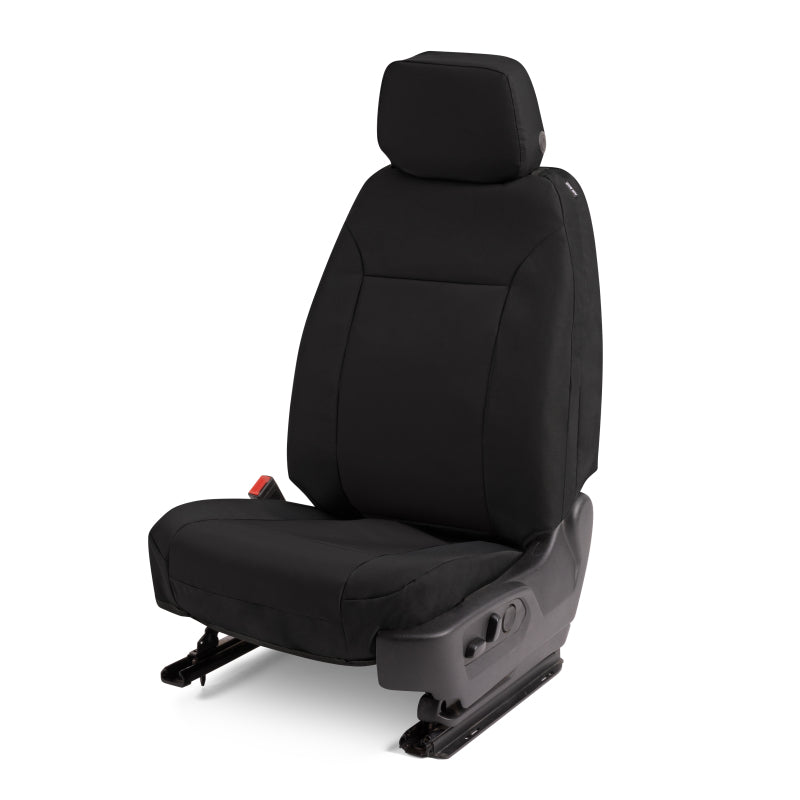 Covercraft 15-20 Ford F150 Endura PrecisionFit Custom Front Row Seat Covers - Black/Black