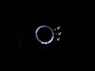 ANZO 2003-2006 Honda Element Projector Headlights w/ Halo Black