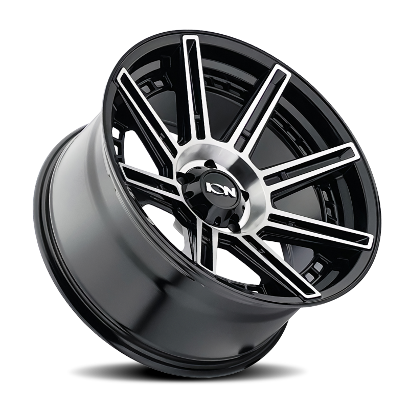 ION Type 149 20x9 / 6x139.7 BP / -12mm Offset / 106.1mm Hub Black/Machined Wheel