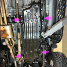 Rival 2024-2026 Ford Ranger Raptor  Aluminum Gas Tank Skid Plate