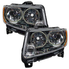Oracle 11-13 Jeep Grand Cherokee SMD HL (Non-HID) - Chrome - White