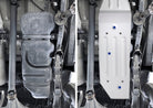 Rival 2016-2023 Toyota Tacoma 3Gen   Aluminum Gas Tank Skid Plate