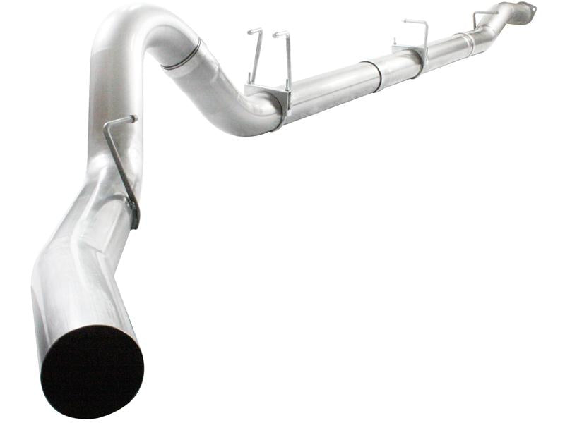 aFe Atlas 5in DPF-Back Aluminized Steel Exhaust Dodge RAM Diesel Trucks 13-14 L6-6.7L (td) Mega Cab