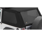 Bestop 07-18 Jeep Wrangler JK 2-Door Window Set (Premium Black Twill Fits Trektop 56922)