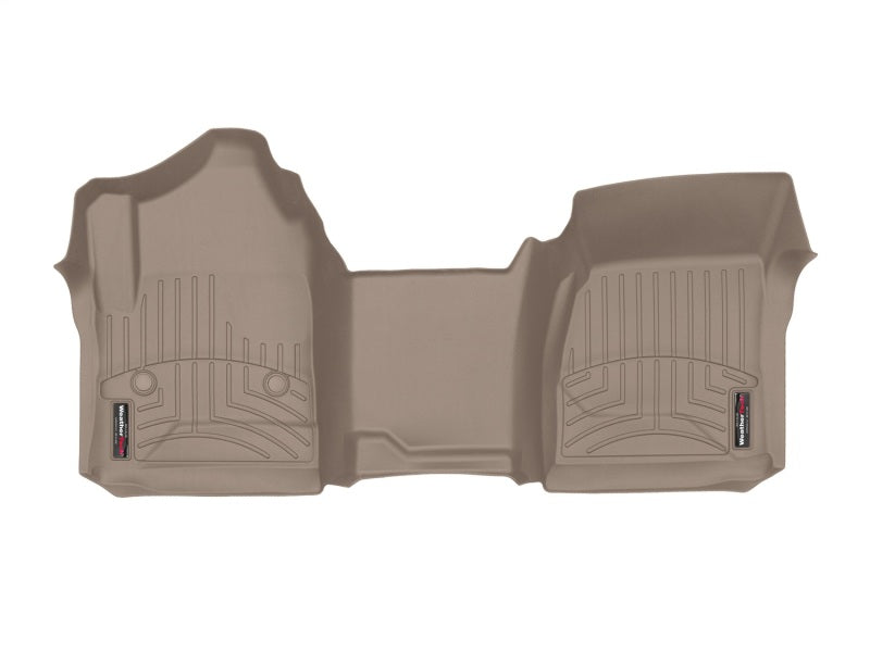 WeatherTech 14+ Chevrolet Silverado Front Floorliner OTH - Tan