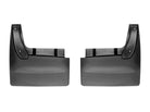 WeatherTech 10-18 Dodge Ram 3500 Dually w/o Fender Flares No Drill Mudflaps - Black