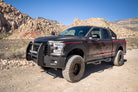 Dee Zee 99-23 Chevrolet/GMC/Dodge/Ford Full Size Truck Hex Series - Crew Cab Side Steps (Txt Blk)
