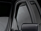 WeatherTech 04-14 Ford F-150 SuperCrew Front Side Window Deflectors - Dark Tint