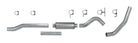Diamond Eye KIT 4in Catback Single SS: 03-07 FORD 6.0L F250/F350