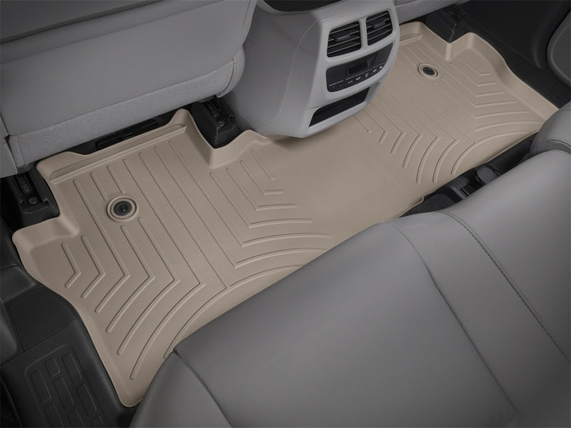 WeatherTech 2016+ Honda Pilot Rear FloorLiner - Tan