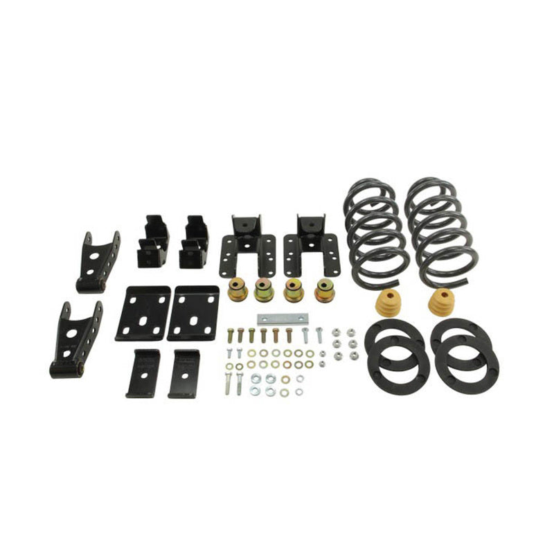 Belltech LOWERING KIT 2014 Silverado/Sierra Std Cab 2WD 1in or 2in Front/4in Rear w/o Shocks
