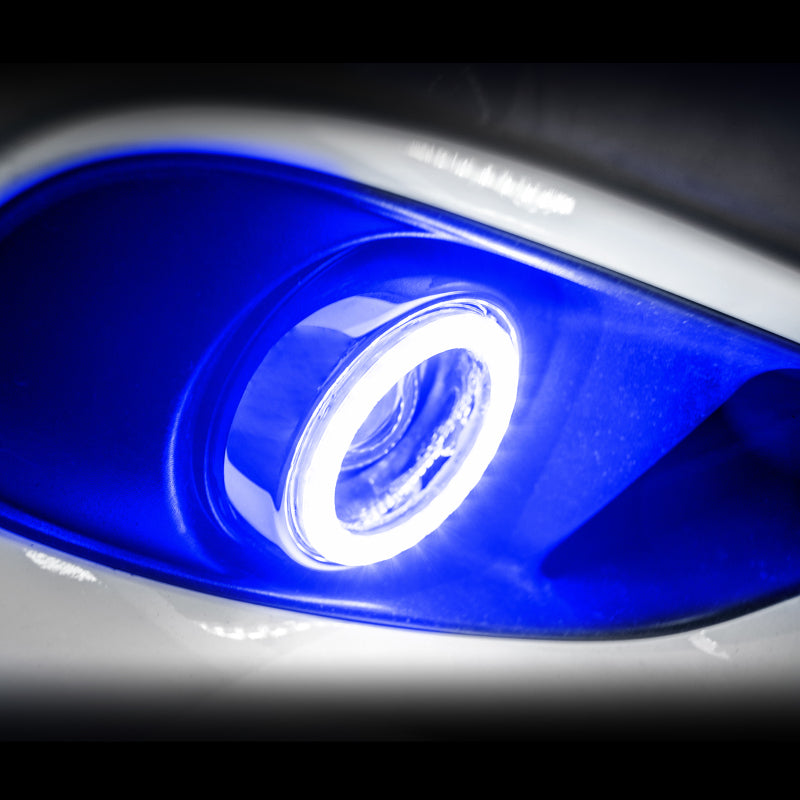 Oracle 11-14 Dodge Charger SRT8 LED Projector Fog Halo Kit - Blue