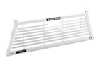 BackRack 17-20 Ford F-250/350/450 SD Louvered Rack Frame ONLY (Req. HW) - White