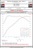 AWE Tuning Porsche Macan Track Edition Exhaust System - Chrome Silver 102mm Tips