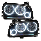Oracle 05-10 Dodge Charger SMD HL (Non-HID) - Triple Halo - White
