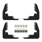 Westin 2014-2018 Chevy Silverado 1500 Reg Cab Premier Oval Nerf Step Bar Mount Kit - Black