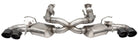 Corsa 2020-25 Corvette C8 3in Valved Cat-Back 4.5in Blk Quad Tips - Fits Factory Perf Exhaust w/ AFM