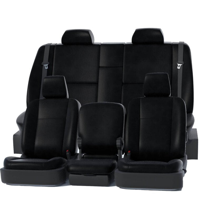 Covercraft 20-24 Ford Explorer Leatherette PrecisionFit Custom Front Row Seat Covers - Black