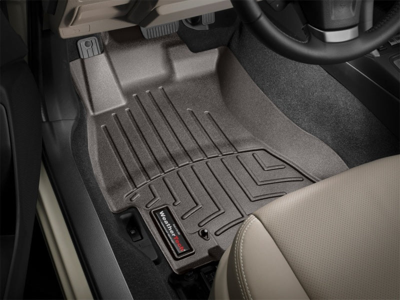 WeatherTech 2014+ Subaru Forester Front FloorLiner - Cocoa