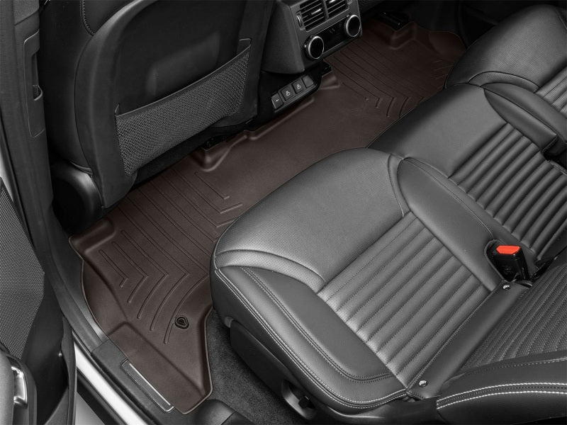 WeatherTech 2017+ Land Rover Discovery Rear FloorLiner - Cocoa