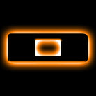 ORACLE Lighting Universal Illuminated LED Letter Badges - Matte Blk Surface Finish - D