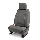 Covercraft 23-24 Ford SuperDuty Leatherette PrecisionFit Custom Front Row Seat Covers - Stone