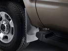 WeatherTech 11+ Ford Super Duty No Drill Mudflaps - Black
