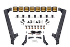 Diode Dynamics Jeep JK SS5 Sport CrossLink Windshield - Yellow Combo Lightbar Kit
