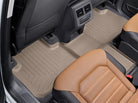 WeatherTech 2018+ Volkswagen Atlas Rear FloorLiner - Tan (w/ 2nd Row Bucket Seats)