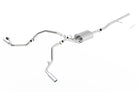 Borla 14 Silv/Sierra C/B Exhaust S-Type 1500 5.3L V8 AT/MT 2&4WD Ext Cab Split Side Exit