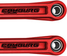 Camburg Ford Bronco 21-23 KINETIK Series Rear Billet Lower Trailing Arm Kit (Red)