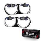 Oracle 15-21 Dodge Challenger Pre-Installed Halo Headlight Bezel - w/ BC1 Controller