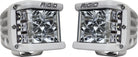 Rigid Industries D-SS - Flood - Set of 2 - White Housing