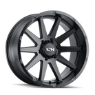 ION Type 143 20x9 / 6x139.7 BP / 0mm Offset / 106mm Hub Matte Black Wheel