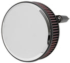 K&N Street Round Metal Intake System - Harley-Davidson - Red Filter 6-8 Size 2.4in In Dia 2.5in H