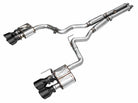 AWE 2024 Ford Mustang Dark Horse S650 RWD SwitchPath Cat-Back Exhaust w/ Quad Diamond Black Tips