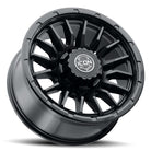 ICON Alloys Cajon 20x9 / 8x6.5 / 12mm / 5.5in BS Double Black Wheel