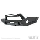 Westin 18-20 Jeep Wrangler WJ2 Full Width Front Bumper w/LED Light Bar Mount Textured Black
